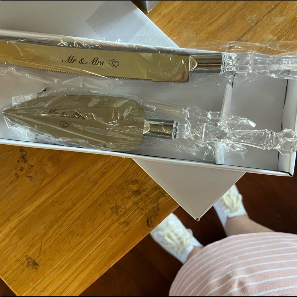 Bridal Cake Cutting Set